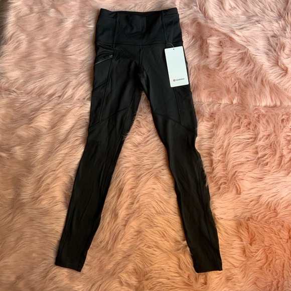 NWT Lululemon Toasty Tech Tight II
Black VH2F 2 - Picture 2 of 8